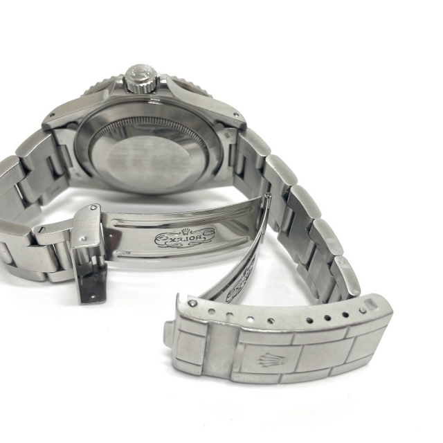 ROLEX(ロレックス)のロレックス ROLEX サブマリーナ トリプルゼロ 168000 デイト 自動巻 腕時計 SS シルバー メンズの時計(腕時計(アナログ))の商品写真