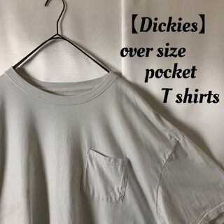 雰囲気◎ OLD Dickies ディッキーズ オーバーサイズ ポケットTシャツ
