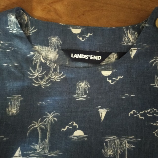 LANDS’END(ランズエンド)のランズエンド　カットソー レディースのトップス(シャツ/ブラウス(半袖/袖なし))の商品写真