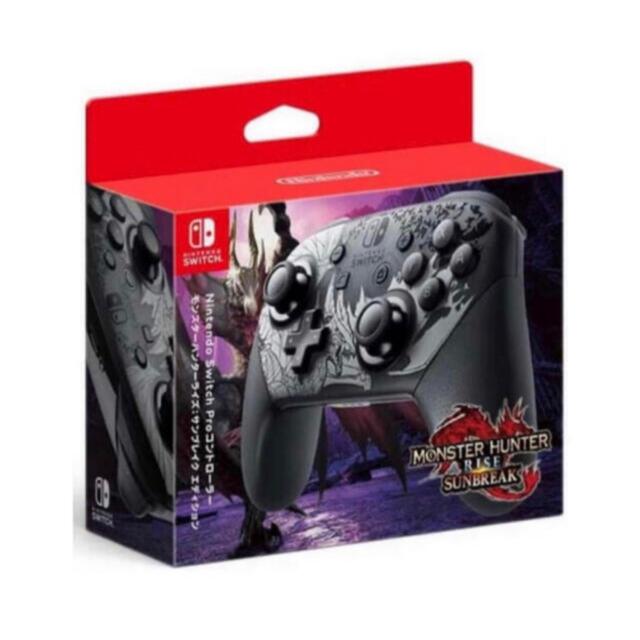 Switch モンスターハンターライズ　新品未開封品　プロコン　サンブレイク