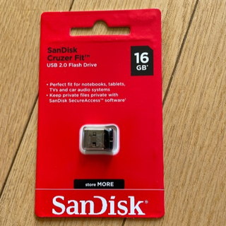 サンディスク(SanDisk)のサンディスク USB2.0フラッシュメモリ 16GB(その他)