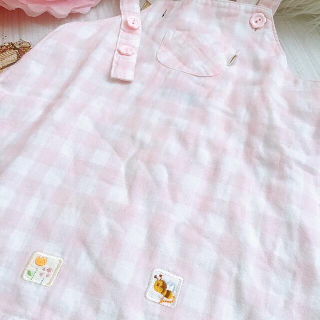 mikihouse(ミキハウス)のミキハウスFIRST　ジャンパースカート　 キッズ/ベビー/マタニティのベビー服(~85cm)(スカート)の商品写真