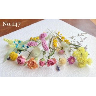 No.147❇︎茎付き❇︎ドライフラワー花材セット❇︎薔薇(ドライフラワー)