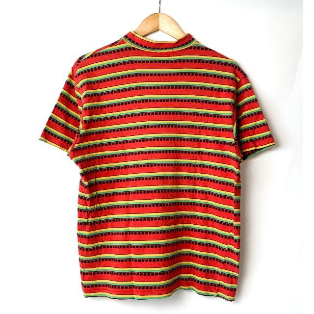 80s 初期 黒タグ USA製 オールド ステューシー ボーダー Tシャツ S