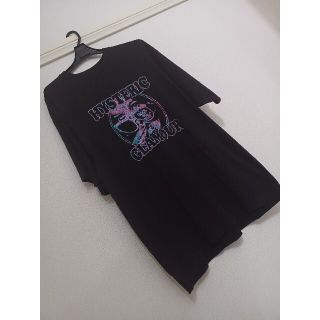 ヒステリックグラマー(HYSTERIC GLAMOUR)のヒステリックグラマー STILL CRAZY刺繍Tシャツ(Tシャツ/カットソー(半袖/袖なし))