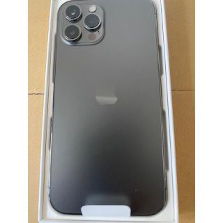 アップル(Apple)のsimフリー　iPhone 12 pro Max 256 グラファイト交換品(スマートフォン本体)