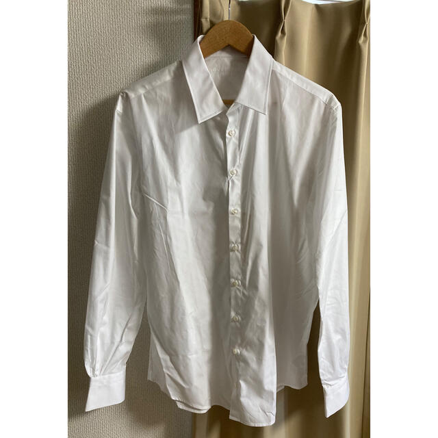 ESTNATION - 【定価約4万】新品 Bourrienne Paris Ⅹ シャツ 43 白の