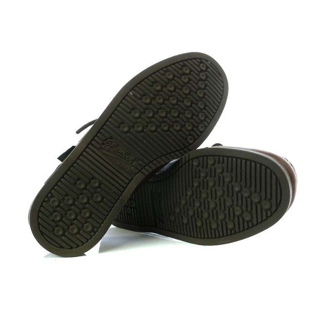Paraboot(パラブーツ)のパラブーツ BARTH デッキシューズ レザー 40 24.5cm 茶色 メンズの靴/シューズ(デッキシューズ)の商品写真