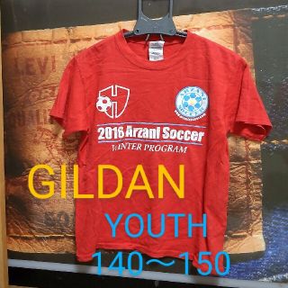 ギルタン(GILDAN)のUS古着★GILDAN/140～150 サッカー スクール イベントT(Tシャツ/カットソー)