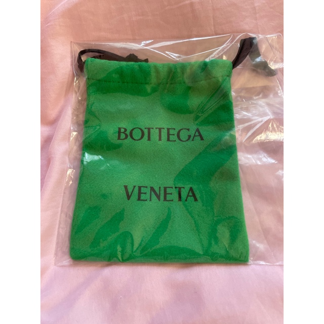 Bottega Veneta(ボッテガヴェネタ)のボッテガヴェネタ 巾着袋　2枚　グリーン レディースのファッション小物(ポーチ)の商品写真