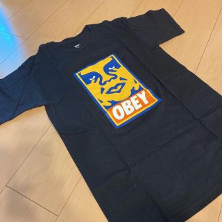 オベイ(OBEY)のobeyTシャツ　黒Tシャツ　オベイ(Tシャツ/カットソー(半袖/袖なし))