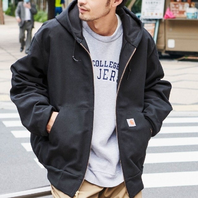 本物の商品 Carhartt ダックアクティブジャケット サーマルライナー