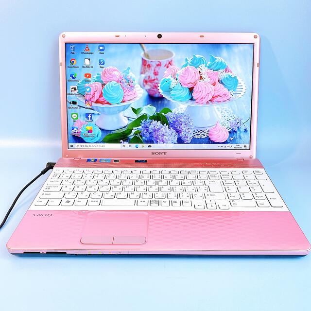 SONY - 【超美品】VAIO可愛いピンク♡大容量❕Webカメラ付!すぐ使える