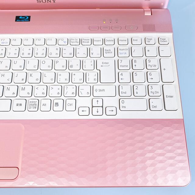 超美品】VAIO可愛いピンク♡大容量❕Webカメラ付!すぐ使えるノート