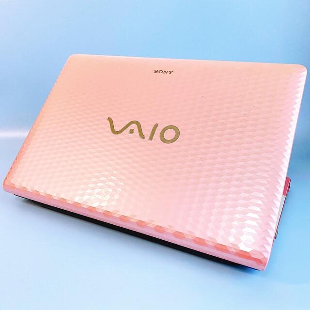 超美品】VAIO可愛いピンク♡大容量❕Webカメラ付!すぐ使えるノート