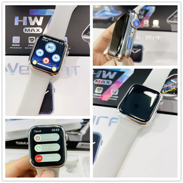 少数入荷！HW7 MAX  シルバー アルミ光沢 最新2022年夏モデル！ メンズの時計(腕時計(デジタル))の商品写真