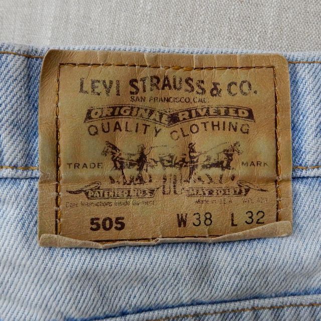 Levi's(リーバイス)のLevi's 505 Indigo Denim Short Pants W38 メンズのパンツ(ショートパンツ)の商品写真