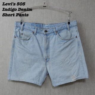 リーバイス(Levi's)のLevi's 505 Indigo Denim Short Pants W38(ショートパンツ)