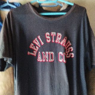 リーバイス(Levi's)のリーバイス　半袖 T シャツ　メンズ　紺色(Tシャツ/カットソー(半袖/袖なし))