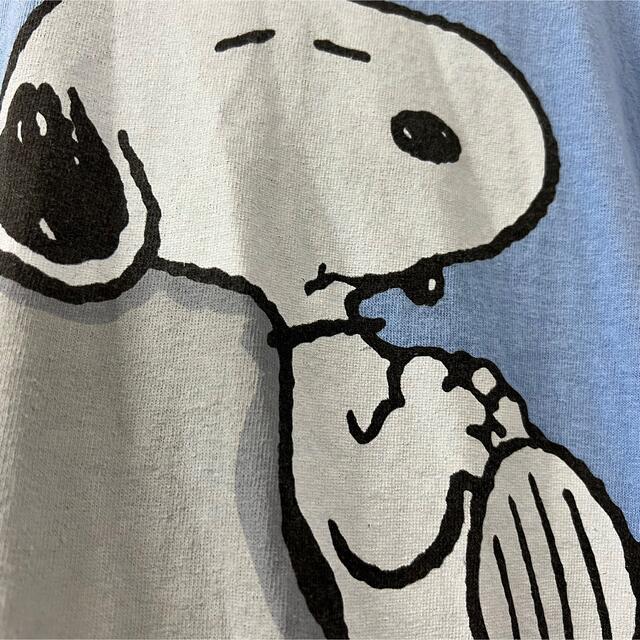 SNOOPY(スヌーピー)のPEANUTS スヌーピー  Tシャツ Ｍサイズ 訳あり エンタメ/ホビーのおもちゃ/ぬいぐるみ(キャラクターグッズ)の商品写真