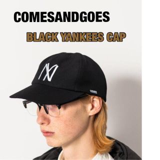 COMESANDGOES - ⭐️COMESANDGOES ◇BLACK YANKEES CAP キャップの通販 ...