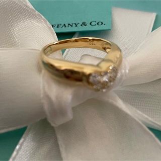 Tiffany & Co. - 希少廃盤ティファニーのK18YGハートダイヤモンド