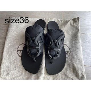 Hermes - 【新品size36】エルメスラバーサンダル エジェリ36の通販