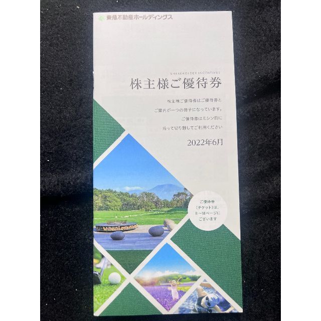 最新 東急不動産 株主優待 500株以上1000株未満 優待券一式 チケットの優待券/割引券(その他)の商品写真