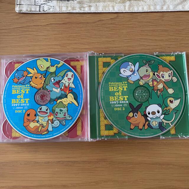 ポケモンTVアニメ主題歌 BEST OF BEST 1997-2012 エンタメ/ホビーのCD(アニメ)の商品写真