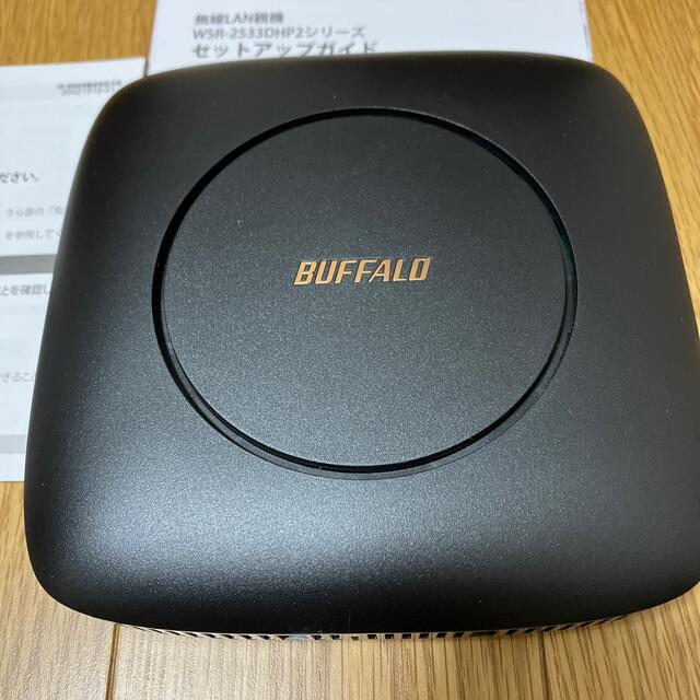 Buffalo(バッファロー)の【美品】BUFFALO IPv6対応ルーター・中継器セット スマホ/家電/カメラのPC/タブレット(PC周辺機器)の商品写真