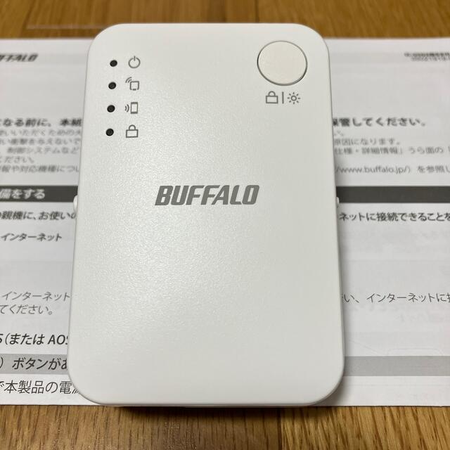 Buffalo(バッファロー)の【美品】BUFFALO IPv6対応ルーター・中継器セット スマホ/家電/カメラのPC/タブレット(PC周辺機器)の商品写真