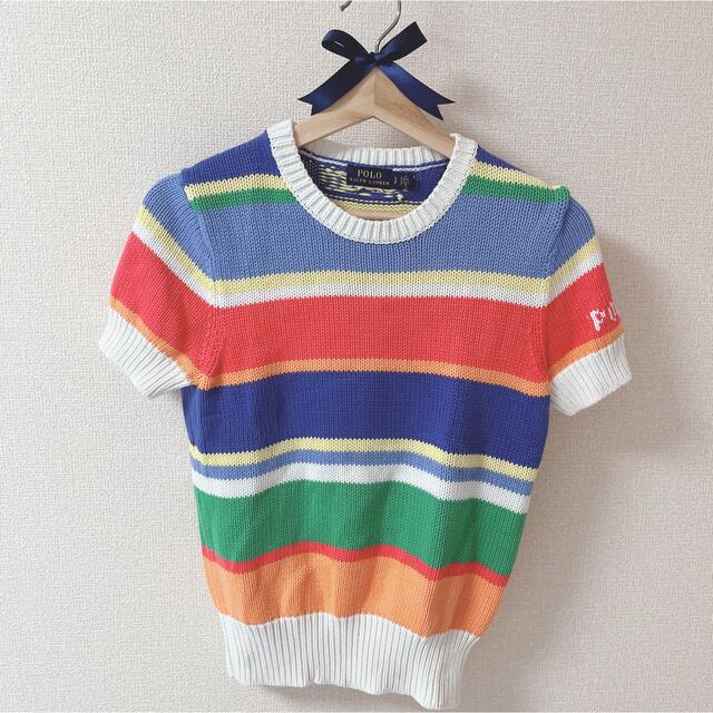 POLO RALPH LAUREN - ラルフローレン カラフルボーダー 半袖コットン