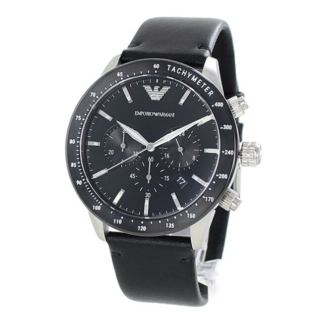 Emporio Armani(エンポリオアルマーニ)のプレゼント用 ラッピング済み そのまま渡せる 紙袋つき エンポリオアルマーニ 腕 メンズの時計(腕時計(アナログ))の商品写真