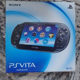 プレイステーションヴィータ(PlayStation Vita)のPSVITA 本体 セット 黒 未使用品(携帯用ゲーム機本体)