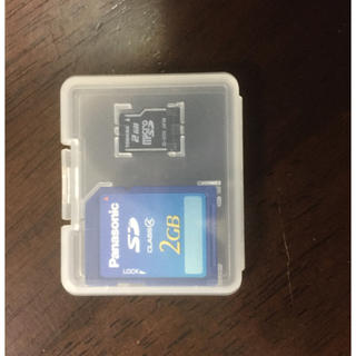 パナソニック(Panasonic)のpanasonic sd card 2GB(その他)