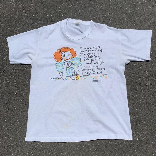 vintage 80's メッセージTシャツ ヴィンテージ  90's