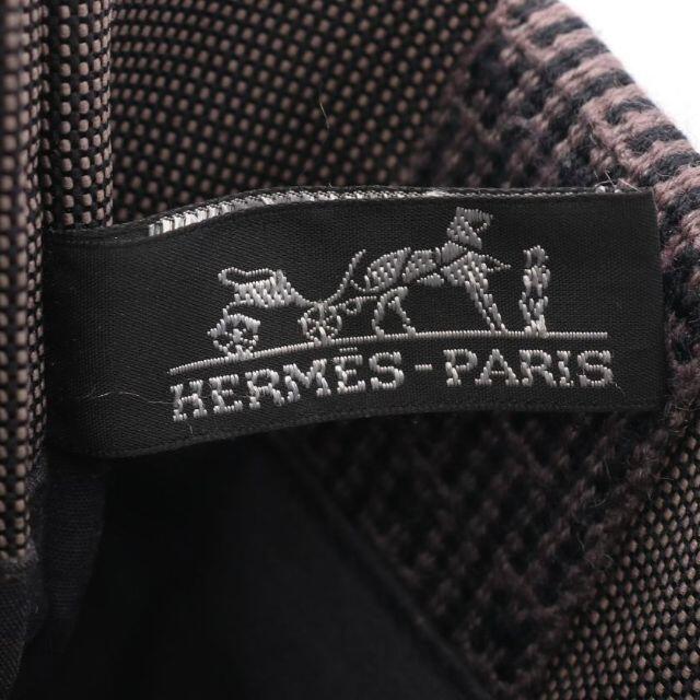 Hermes(エルメス)のエールラインポシェット ショルダーバッグ ナイロンキャンバス ダークグレー レディースのバッグ(ショルダーバッグ)の商品写真