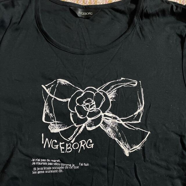 INGEBORG(インゲボルグ)のインゲボルグ　Tシャツ レディースのトップス(Tシャツ(半袖/袖なし))の商品写真