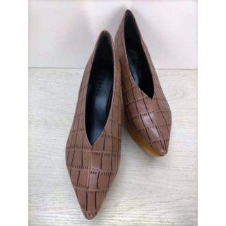 マウジー(moussy)のmoussy(マウジー) WOOD SOLE PUMPS レディース シューズ(ハイヒール/パンプス)