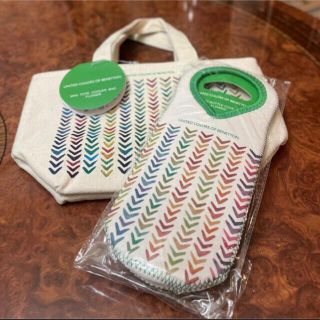 BENETTON☆便利な3点【保温・保冷バッグ ケータイマグ ペットボトル ...