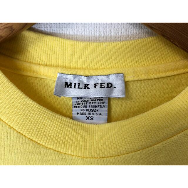 MILKFED.(ミルクフェド)の【送料無料】MILKFED.  Tシャツ　ミルクフェド レディースのトップス(Tシャツ(半袖/袖なし))の商品写真