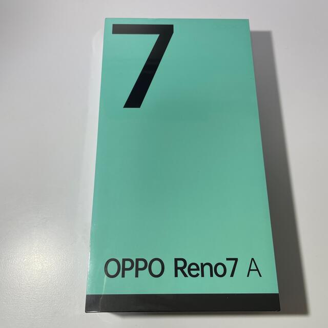 【未開封新品】OPPO Reno7 A A201OP スターリーブラック