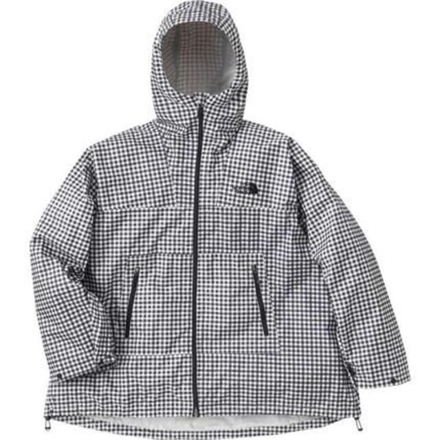 THE NORTH FACE(ザノースフェイス)のノースフェイス 袖付 レイン ポンチョ 雨具 ケープ ギンガム チェック 雨合羽 レディースのジャケット/アウター(ポンチョ)の商品写真