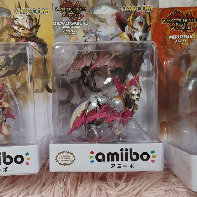 モンハンライズ amiibo 3種セット