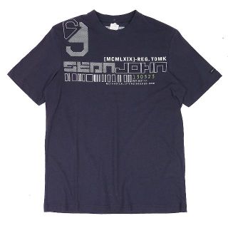 ショーンジョン(Sean John)のショーンジョン バーコードプリント 半袖 Tシャツ チャコール XL(Tシャツ/カットソー(半袖/袖なし))