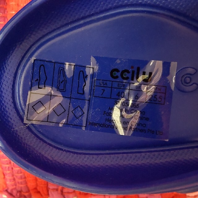 ccilu(チル)のCCILU　サンダル　サムライ　メンズS レディースLL 25.5 レディースの靴/シューズ(サンダル)の商品写真