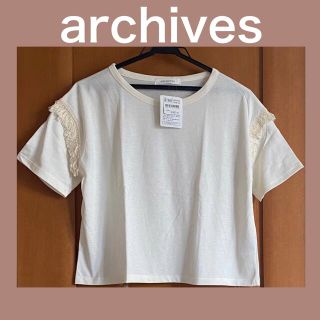 アルシーヴ(archives)の新品 ♡archives♡薄手プルオーバー♡半袖Tシャツ　　　　2,900円＋税(Tシャツ(半袖/袖なし))