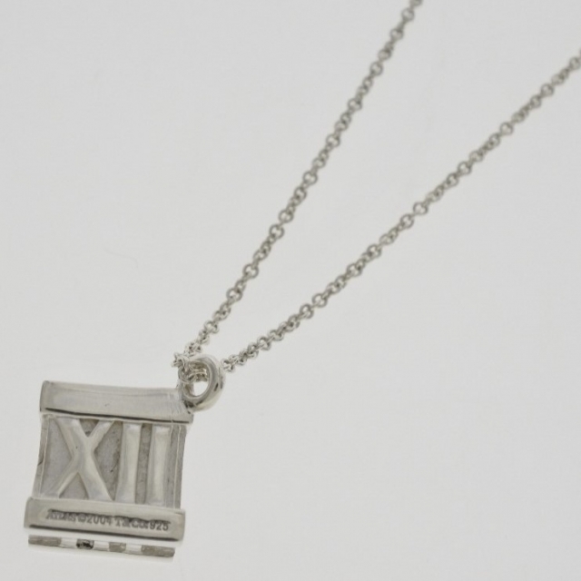 【TIFFANY&Co.】ティファニー アトラス キューブ シルバー925 レディース ネックレス 3