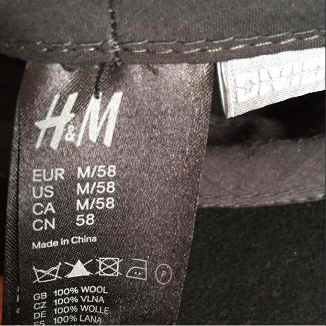 ZARA(ザラ)のフェルトマリンキャップ？ H&M レディースの帽子(キャスケット)の商品写真