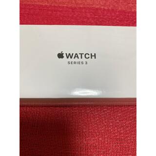 アップルウォッチ(Apple Watch)のApple Watch series3〔GPSモデル〕(腕時計(デジタル))